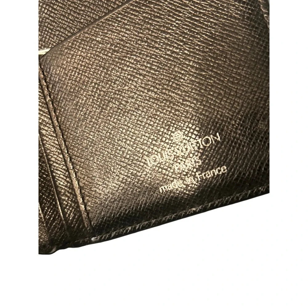 Louis Vuitton Pocket Organizer‎ Mens OS Damier Graphite Good Card Holder Wallet
